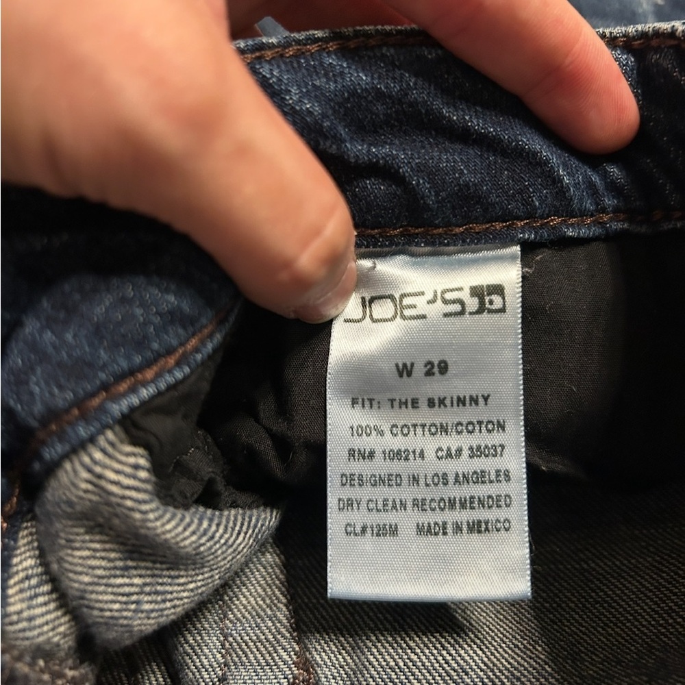 JOE’S JEANS “The Skinny” Distressed Denim Jeans - Picture 6 of 6